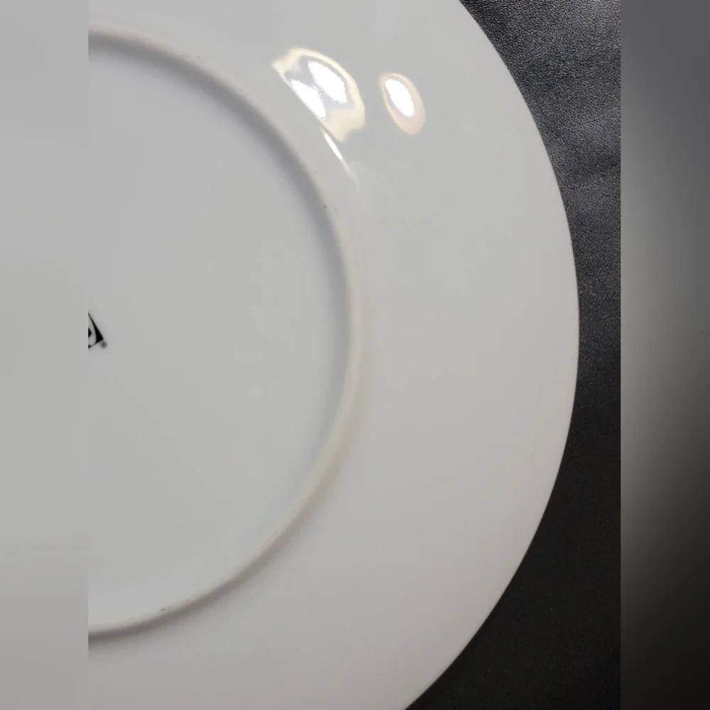 IKEA Sweden Flying Koi Fish Over Mountains 11” Dinner Plate 23102 Made in Poland